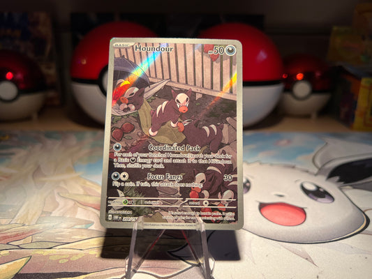 Pokemon Card Houndour Full Art (MP)(Listing #272)