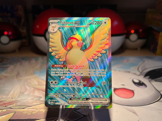 Pokemon Card Pidgeot EX Full Art (Listing #280)