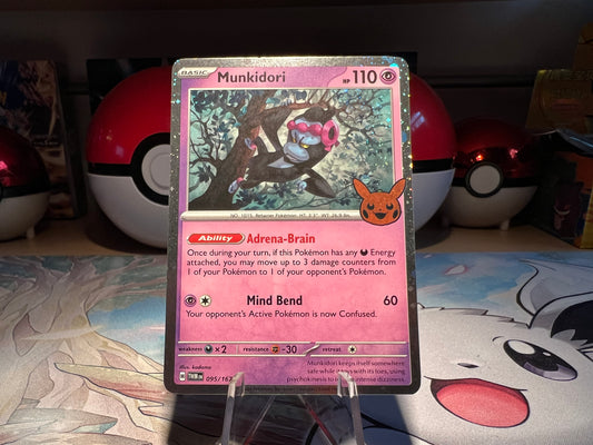 Pokemon Card Holo Munkidori (Listing #293)
