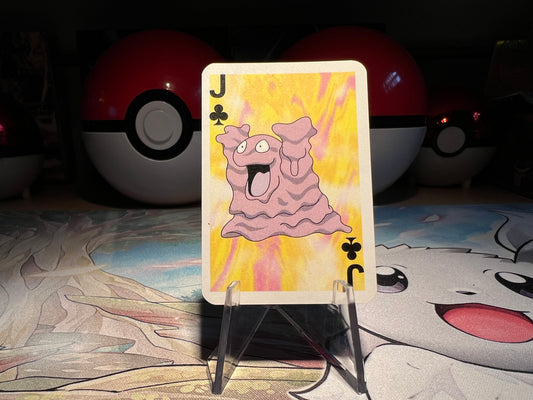Pokemon Grimer Mini Poker Card (Listing #294)