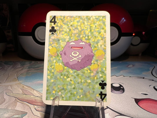 Pokemon Koffing Mini Poker Card (Listing #298)
