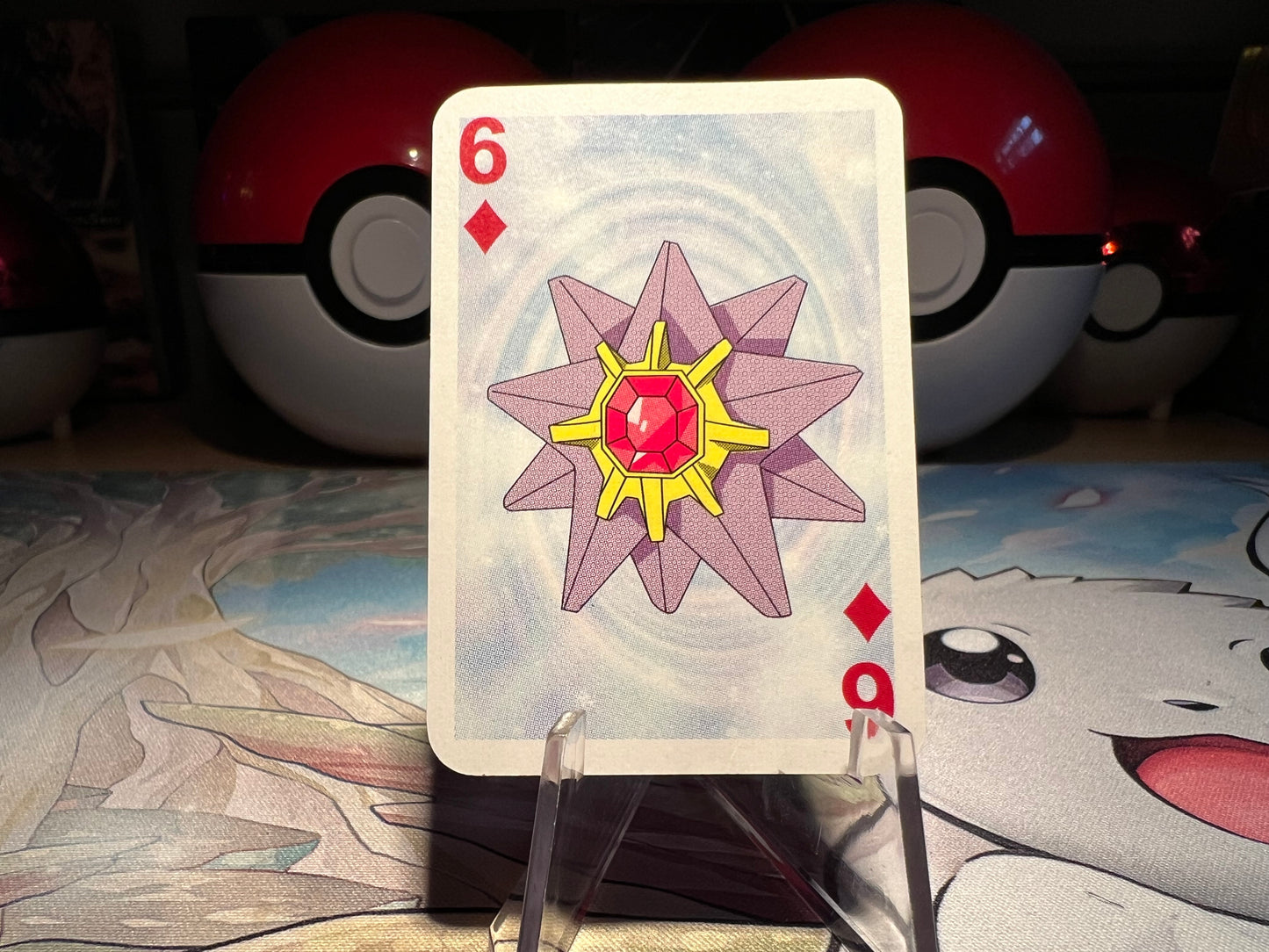 Pokemon Starmie Mini Poker Card (Listing #299)