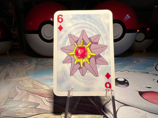 Pokemon Starmie Mini Poker Card (Listing #299)