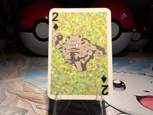 Pokemon Graveler Mini Poker Card (Listing #300)