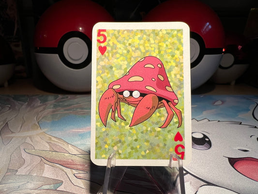 Pokemon Parasect Mini Poker Card (Listing #301)