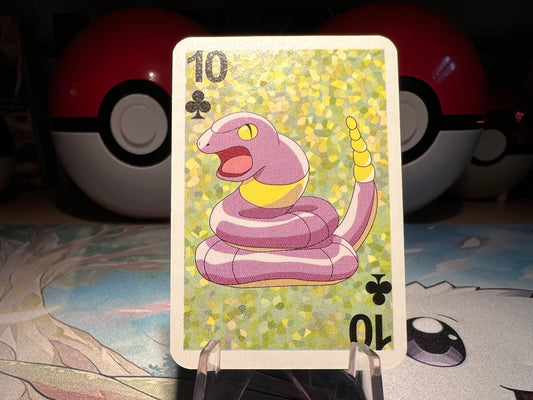 Pokemon Ekans Mini Poker Card (Listing #306)