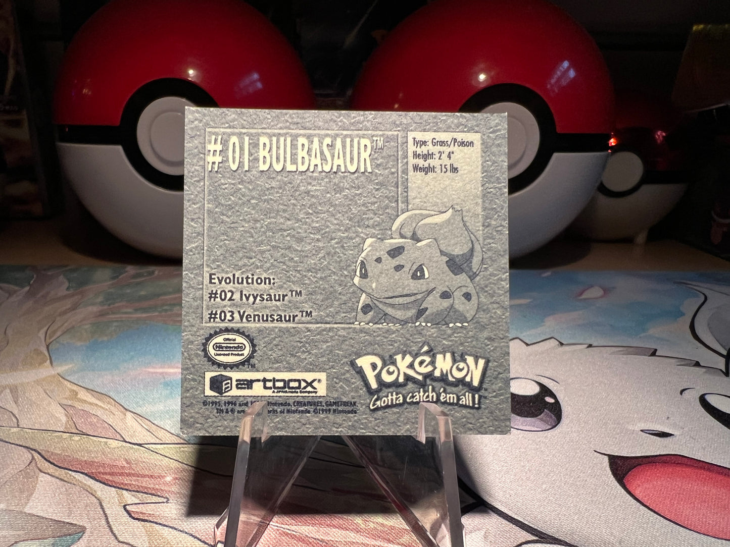 Pokemon Sticker Bulbasaur (Listing #307)