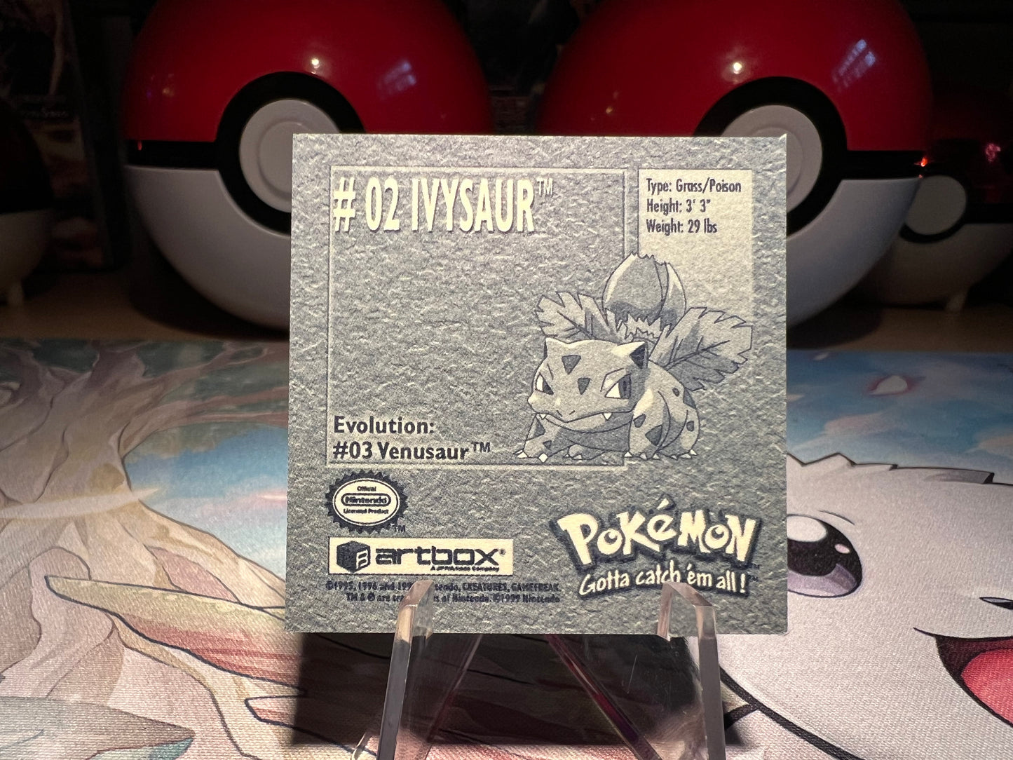 Pokemon Sticker Ivysaur (Listing #308)