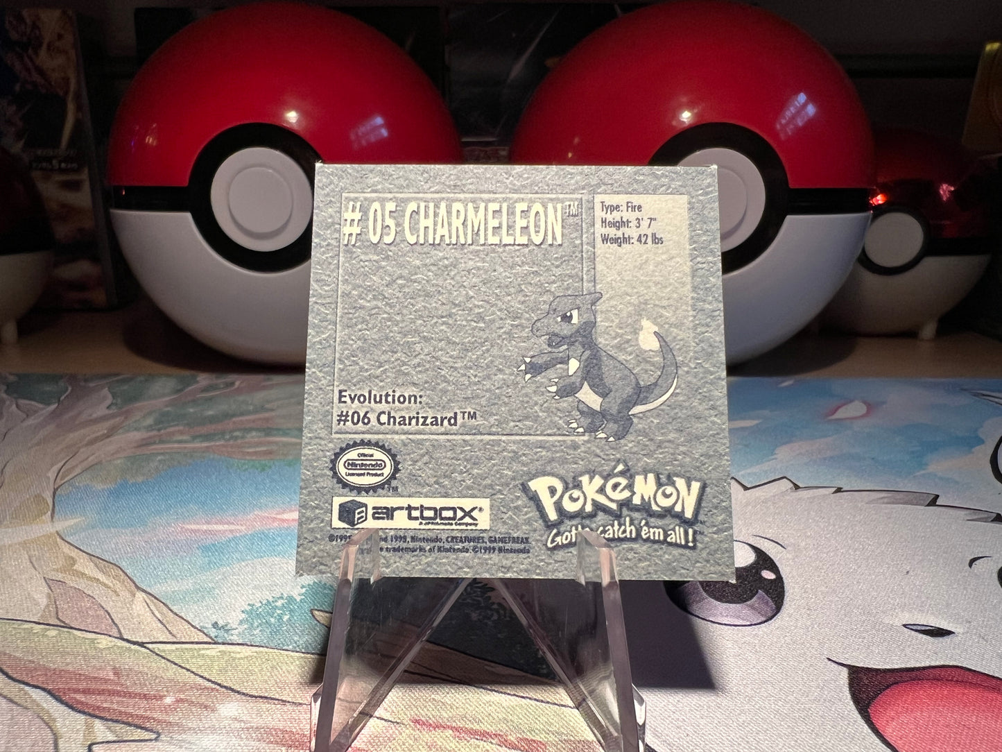 Pokemon Sticker Charmeleon (Listing #310)