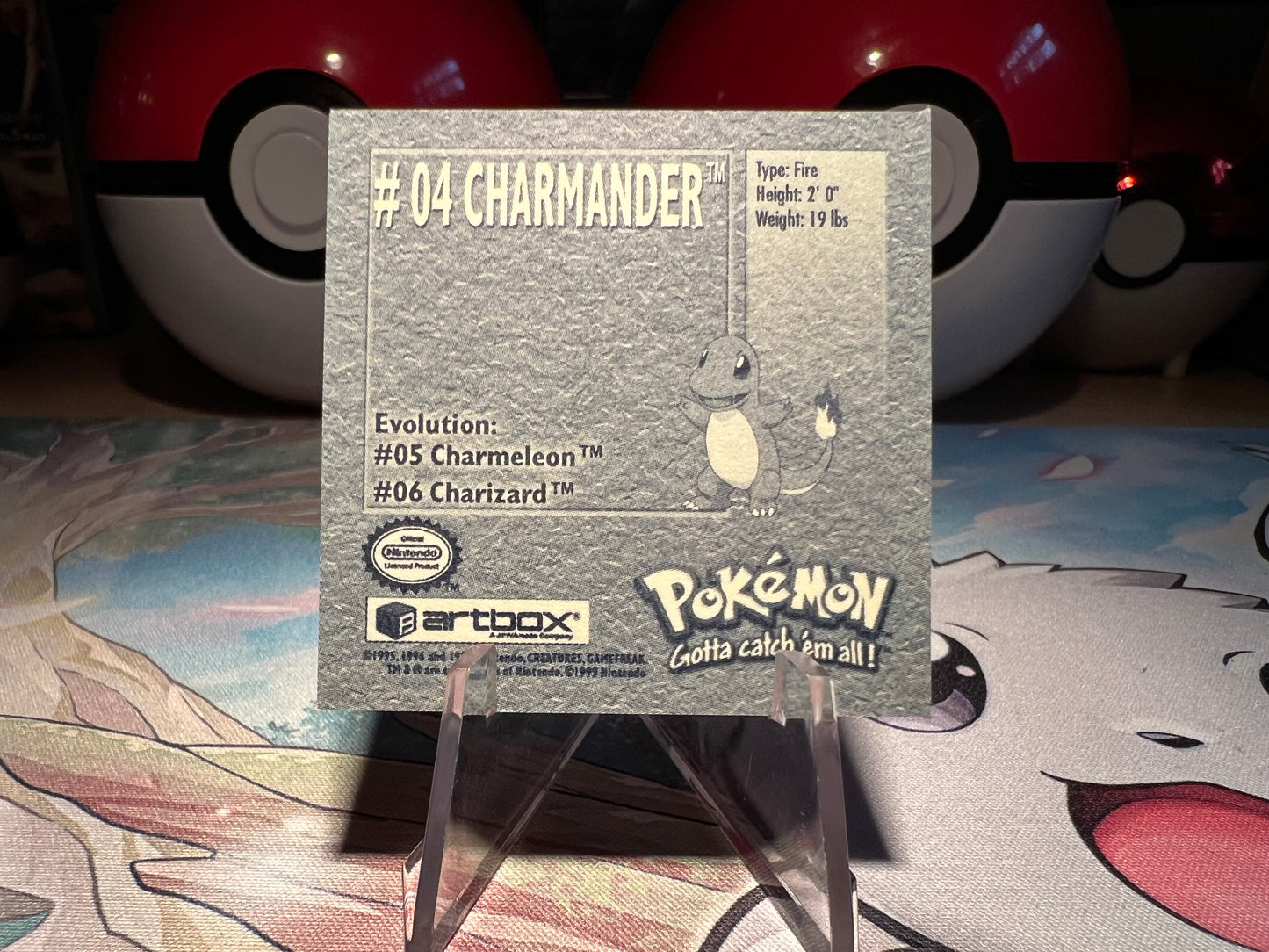 Pokemon Sticker Charmander (Listing #311)