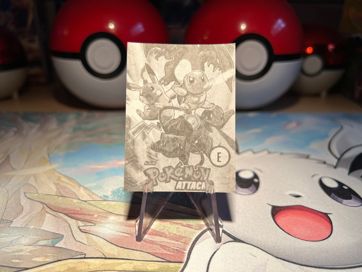 Pokemon Attack Holo Professor Oak Sticker (Listing #312)