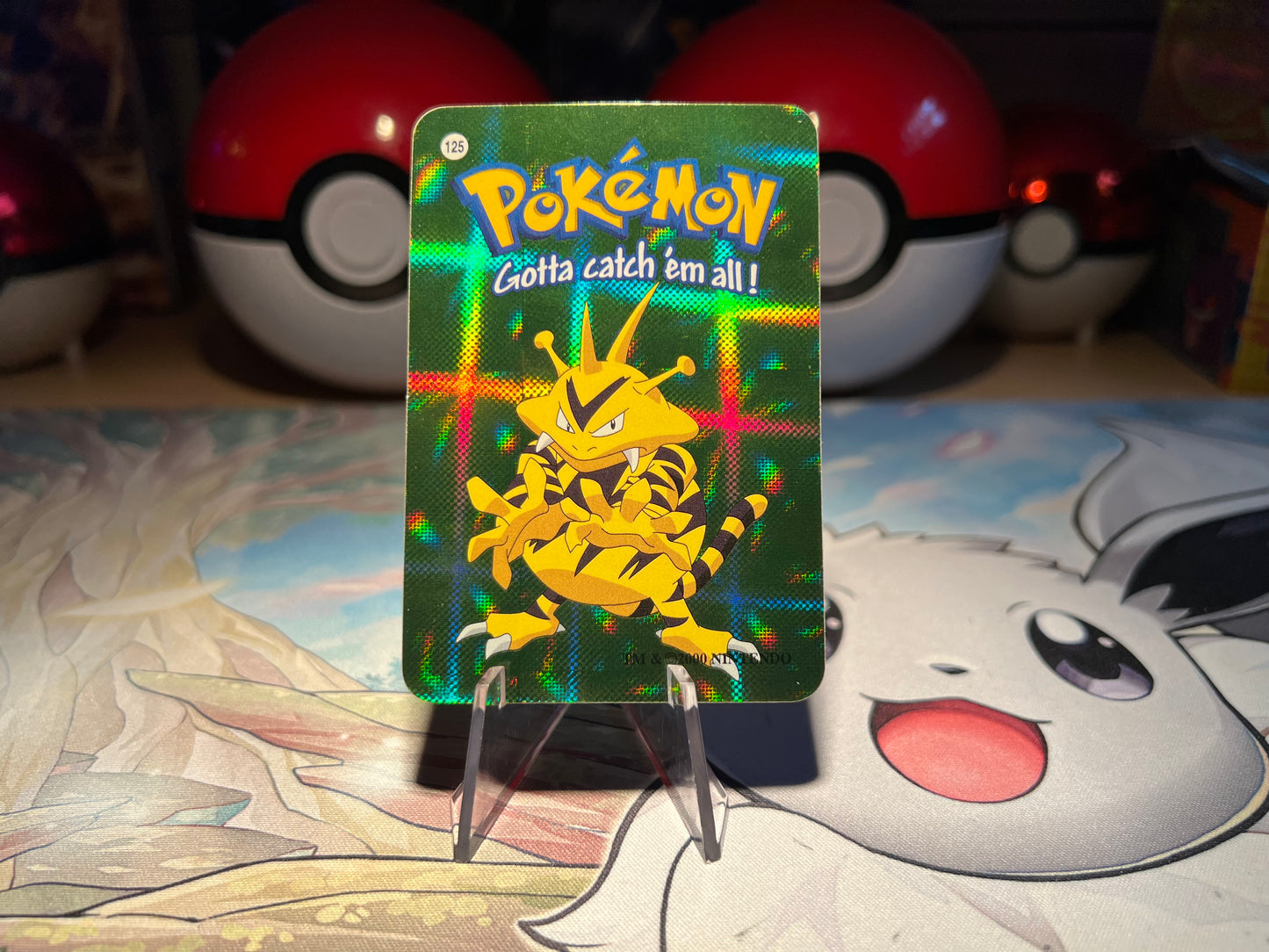 Pokemon Electabuzz Prism Sticker (Listing #314)