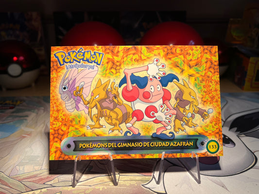 Pokemon Nintendo Licensed Peru Postcard (Listing #333)