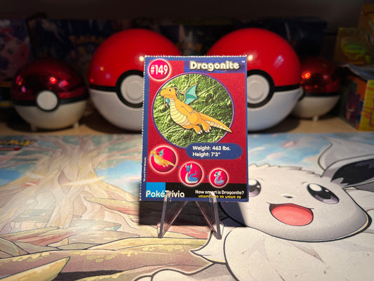 Pokemon Burger King Card Dragonite (Listing #343)