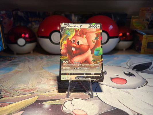 Pokemon Card Greedent V (Listing #371)