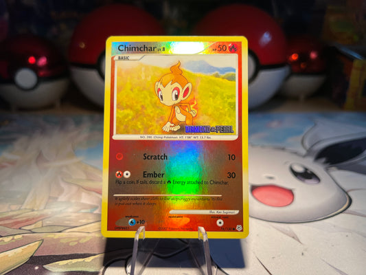 Pokemon Chimchar Holo Card (Listing #384)