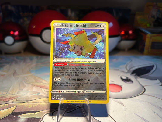 Pokemon Card Radiant Jirachi (Listing #386)