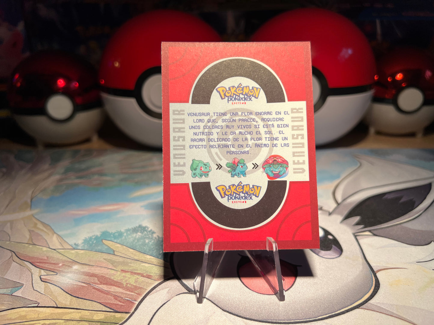 Pokemon Pokedex Venusaur Card (Listing #402)
