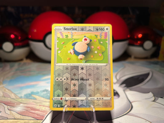 Pokemon Card Snorlax Holo (Listing #435)