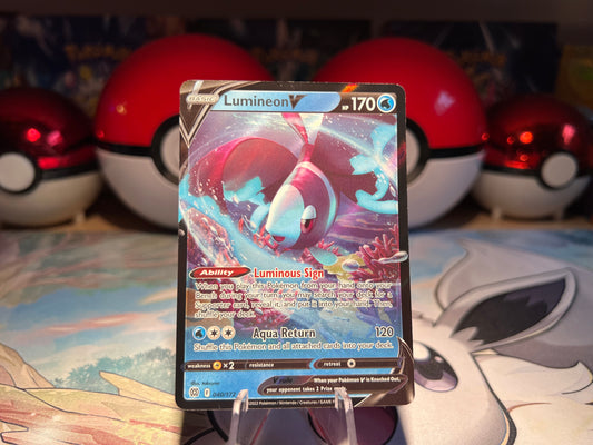 Pokemon Card Lumineon V (Listing #442)