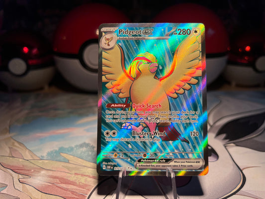Pokemon Card Pidgeot Full Art EX (Listing #448)