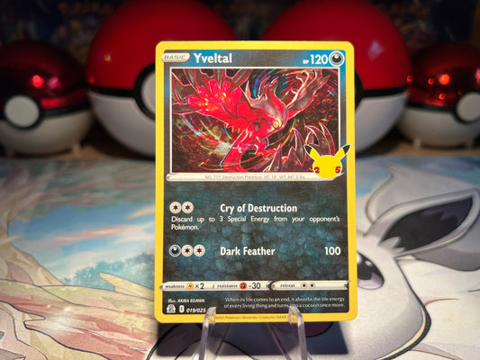 Pokemon Card Holo Yveltal (Listing #458)