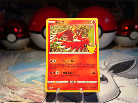 Pokemon Card Holo Ho-Oh (Listing #459)