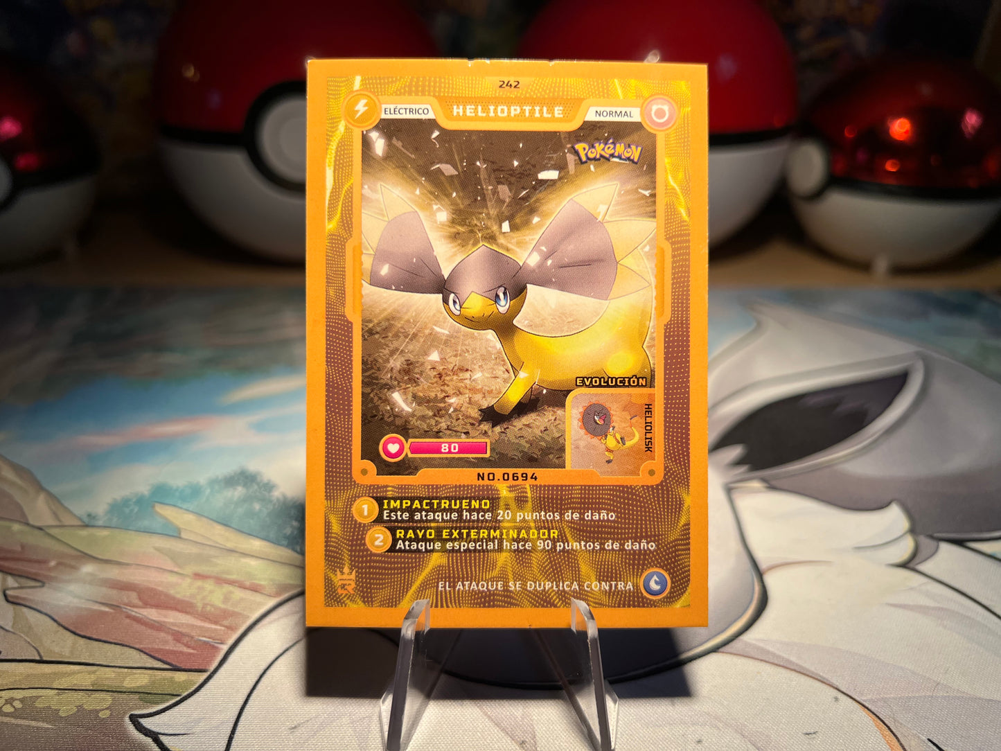 Pokemon Foreign Helioptile Card (Listing #537)