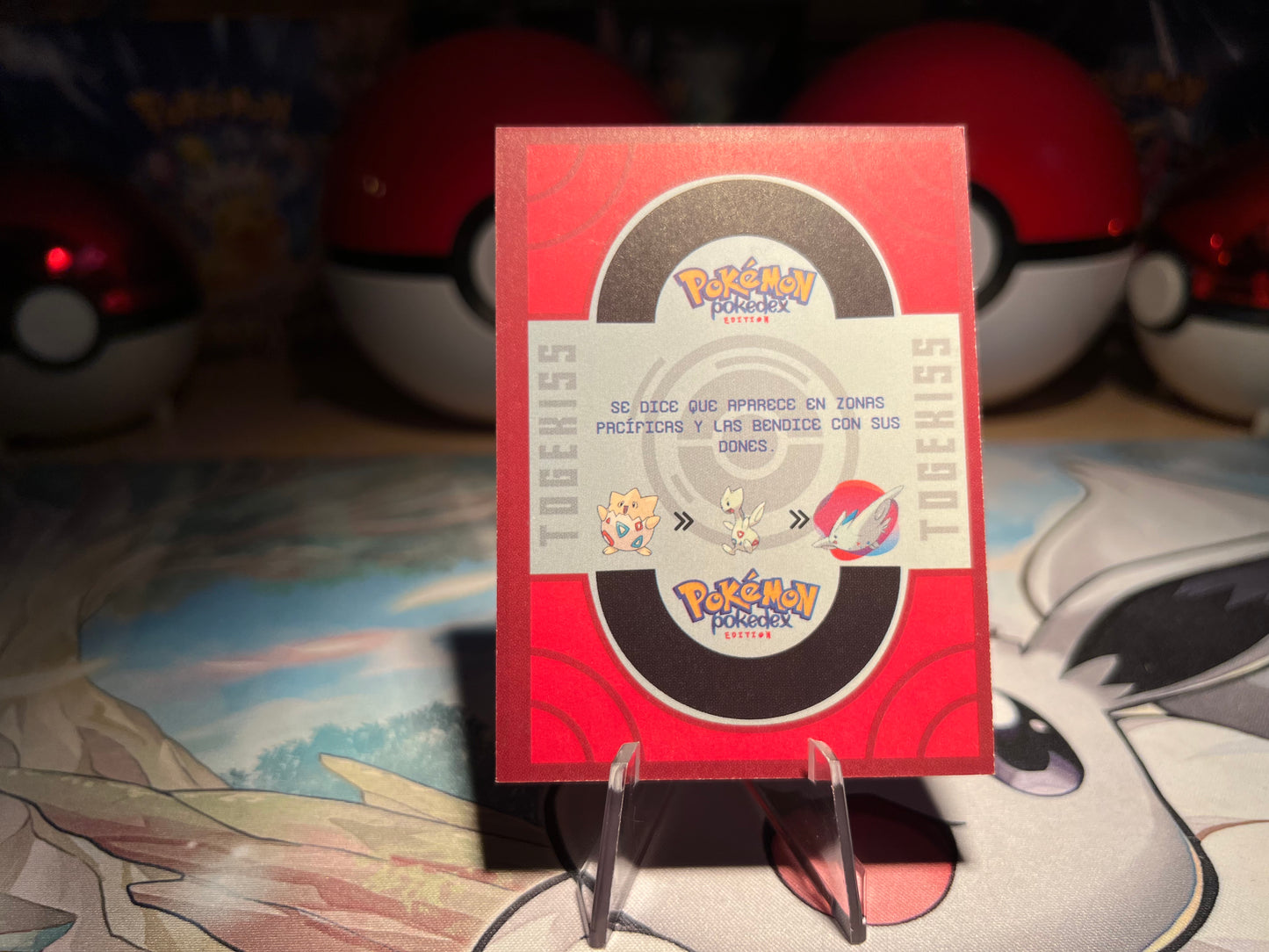 Pokemon Togekiss Pokedex Card (Listing #574)