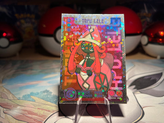 Pokemon Holo Tapu-Lele Pokedex Card (Listing #577)