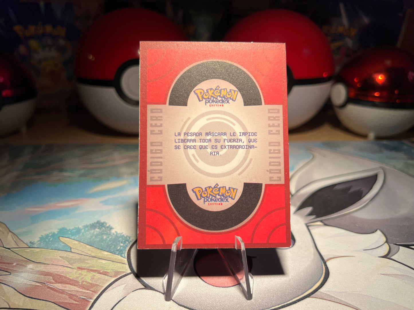 Pokemon Holo Type Null Pokedex Cad (Listing #578)