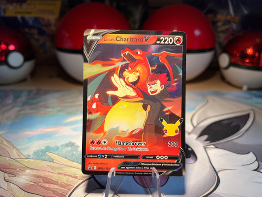 Pokemon Card Lance's Charizard V (Listing #586)