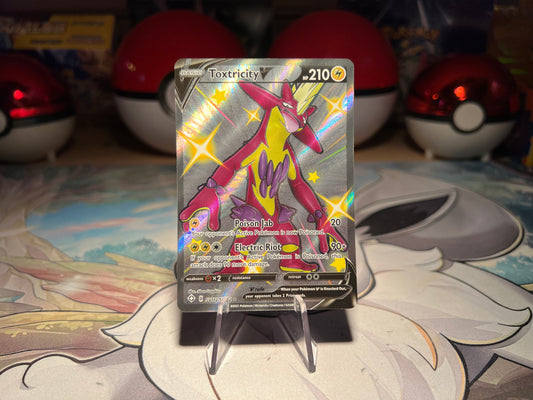 Pokemon Card Shiny Toxtricity V Full Art (Listing #619)