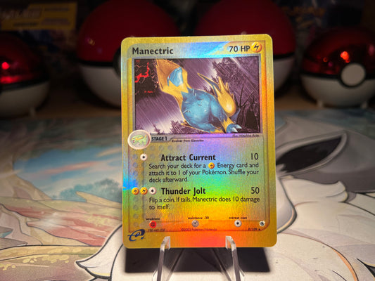 Pokemon Card Holo Manectric EReader (Small Crease) (Listing #627)