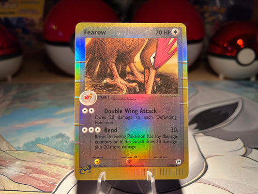 Pokemon Card Holo Farrow EReader (Damaged)(Listing #630)