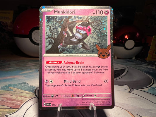 Pokemon Card Munkidori Holo (Listing #656)
