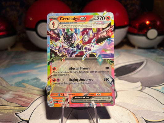 Pokemon Card Ceruledge EX (Listing #664)