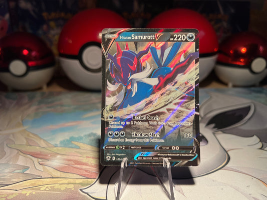 Pokemon Card Hisuian Samurott V (Listing #693)