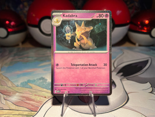Pokemon Card Holo Promo Kadabra (Listing #705)