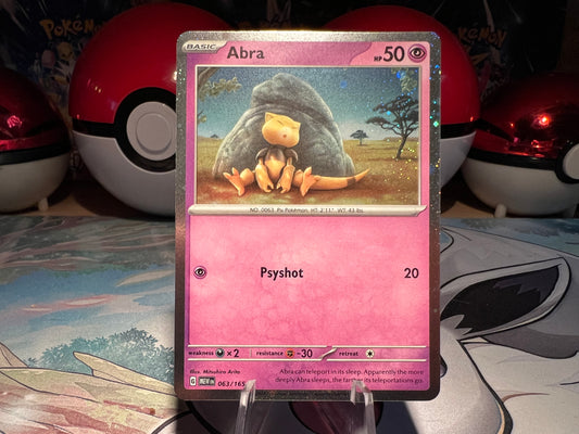Pokemon Card Holo Promo Abra (Listing #706)