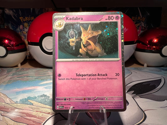 Pokemon Card Holo Promo Kadabra (Listing #710)