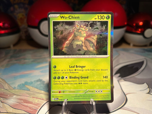 Pokemon Card Holo Wo-Chien (Listing #718)