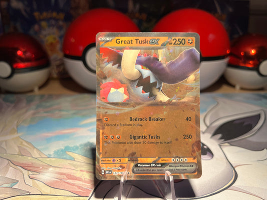 Pokemon Card Great Tusk EX (Listing #740)