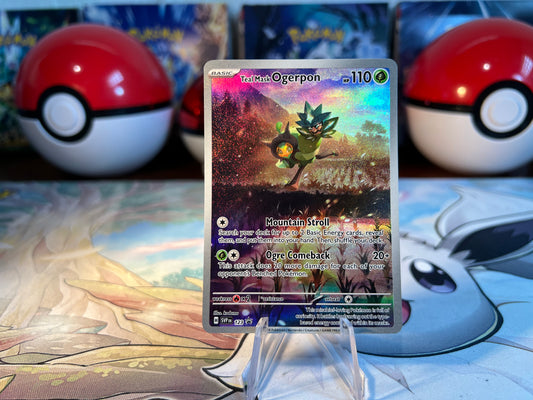 Pokemon Card Teal Mask Ogerpon Full Art (Listing #746)