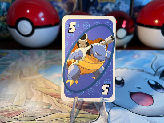 Pokemon Card Blastoise Uno Card (Listing #748)