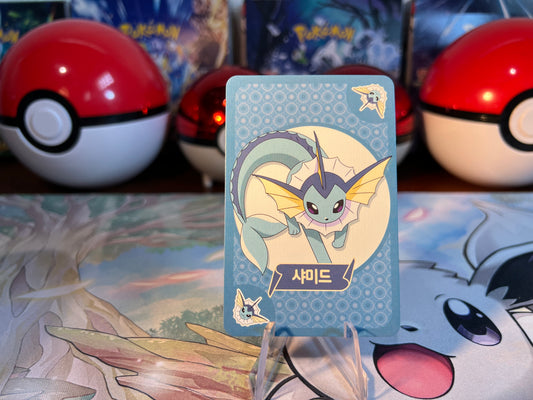 Pokemon Card Foreign Vaporeon Card (Listing #754)