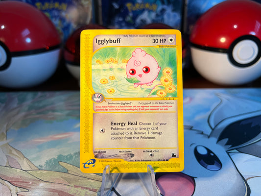 Pokemon Card Igglybuff Ereader (Listing #773)