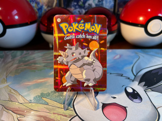 Pokemon Rhydon Prism Sticker Card (Listing #777)