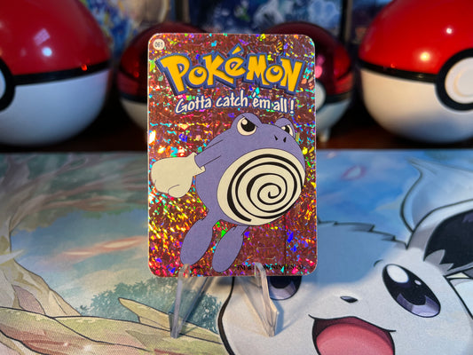 Pokemon Poliwrath Prism Sticker Card (Listing #778)