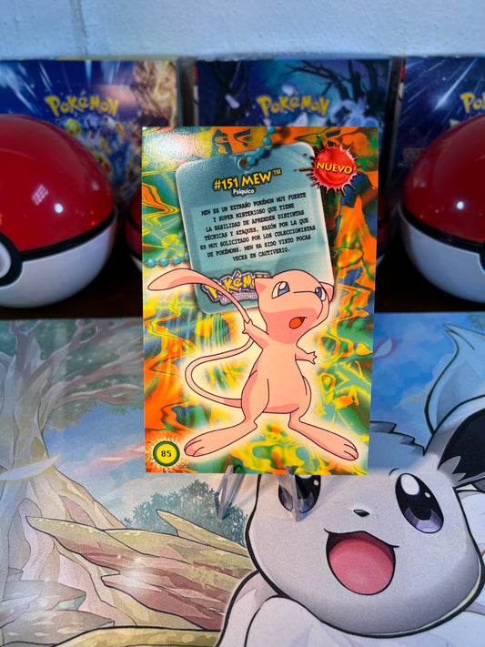 Pokemon Mew Licensed Nintendo Peru Postcard (Listing #810)